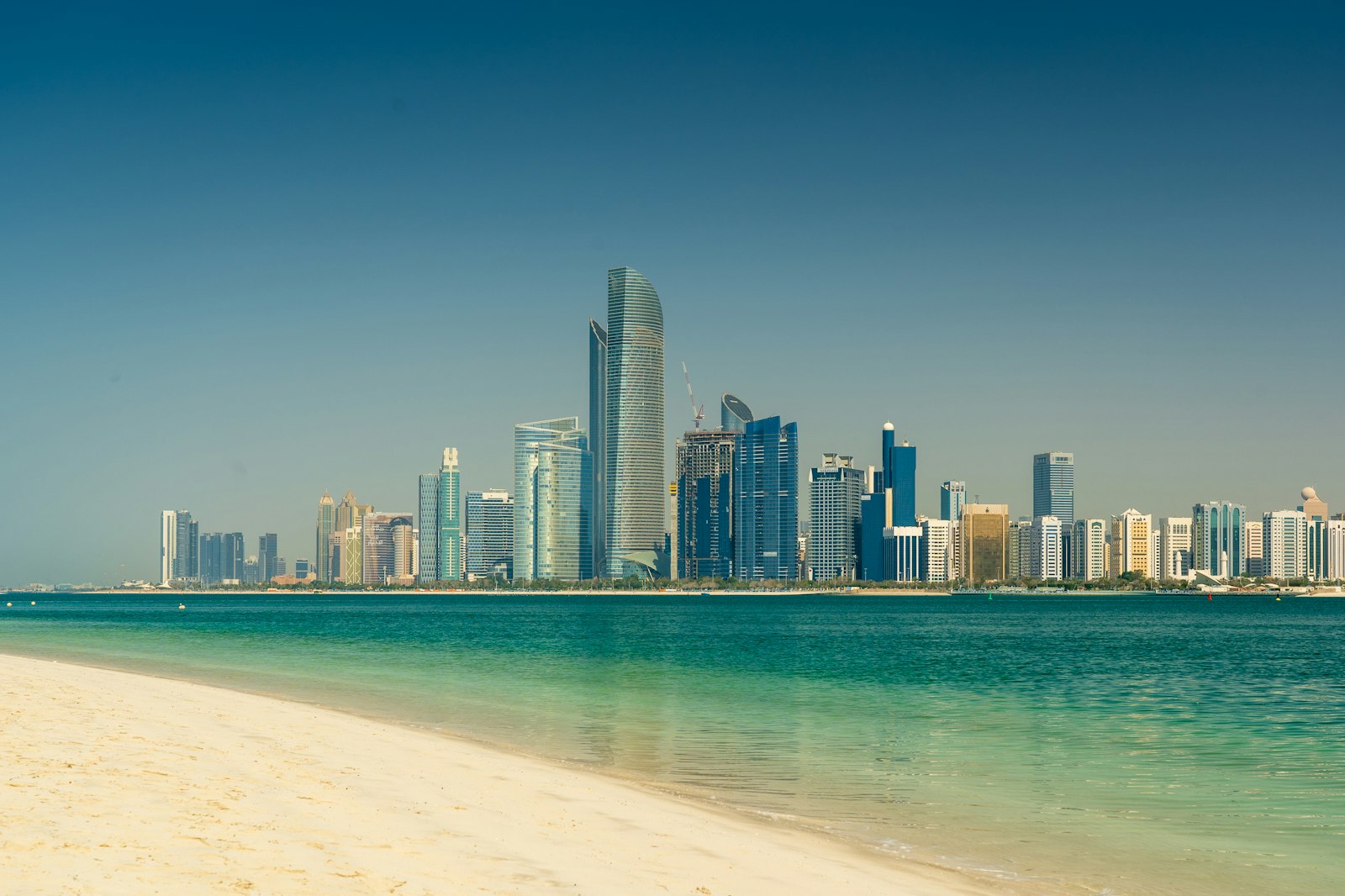 Skyline di Abu Dhabi