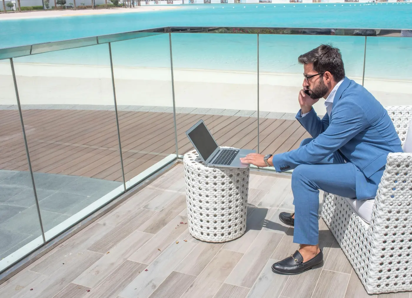 Luca Vallelonga a Dubai