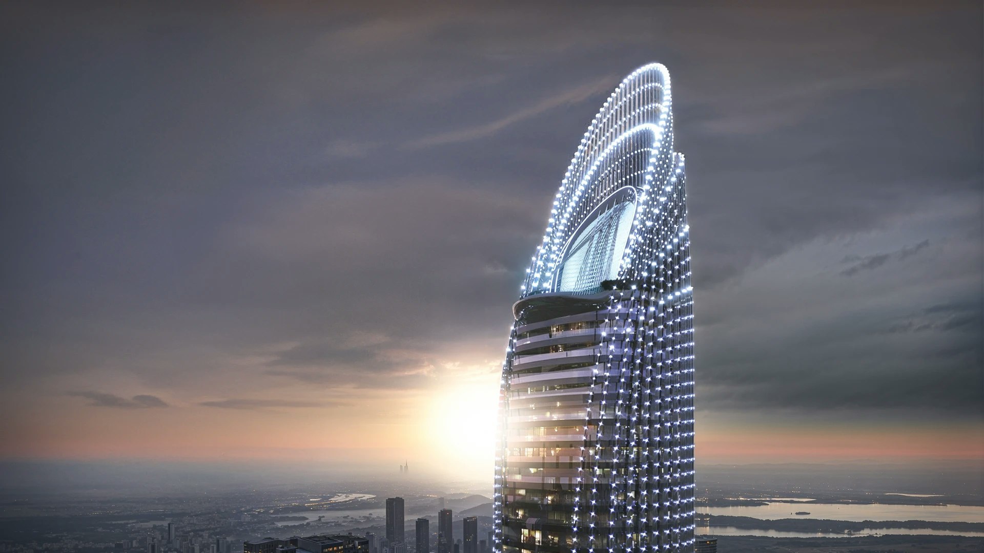 Binghatti Skyblade — exterior