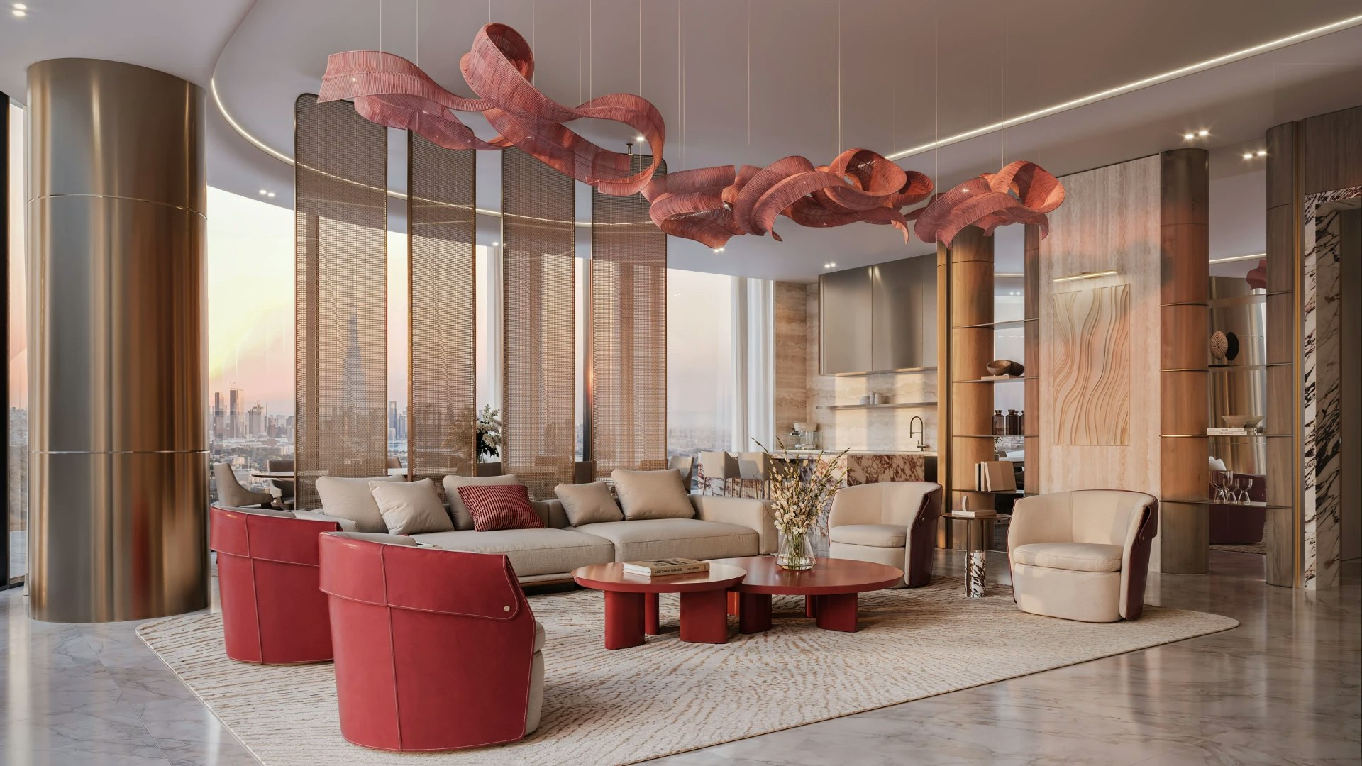 Binghatti Skyblade — living-room
