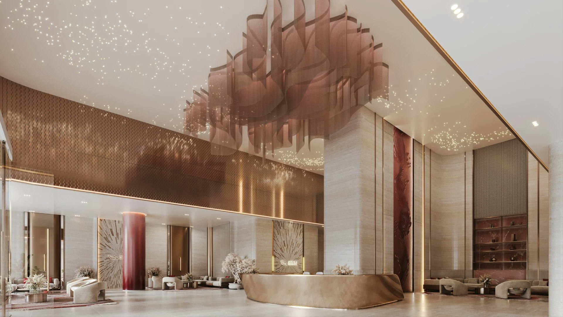 Binghatti Skyblade — lobby
