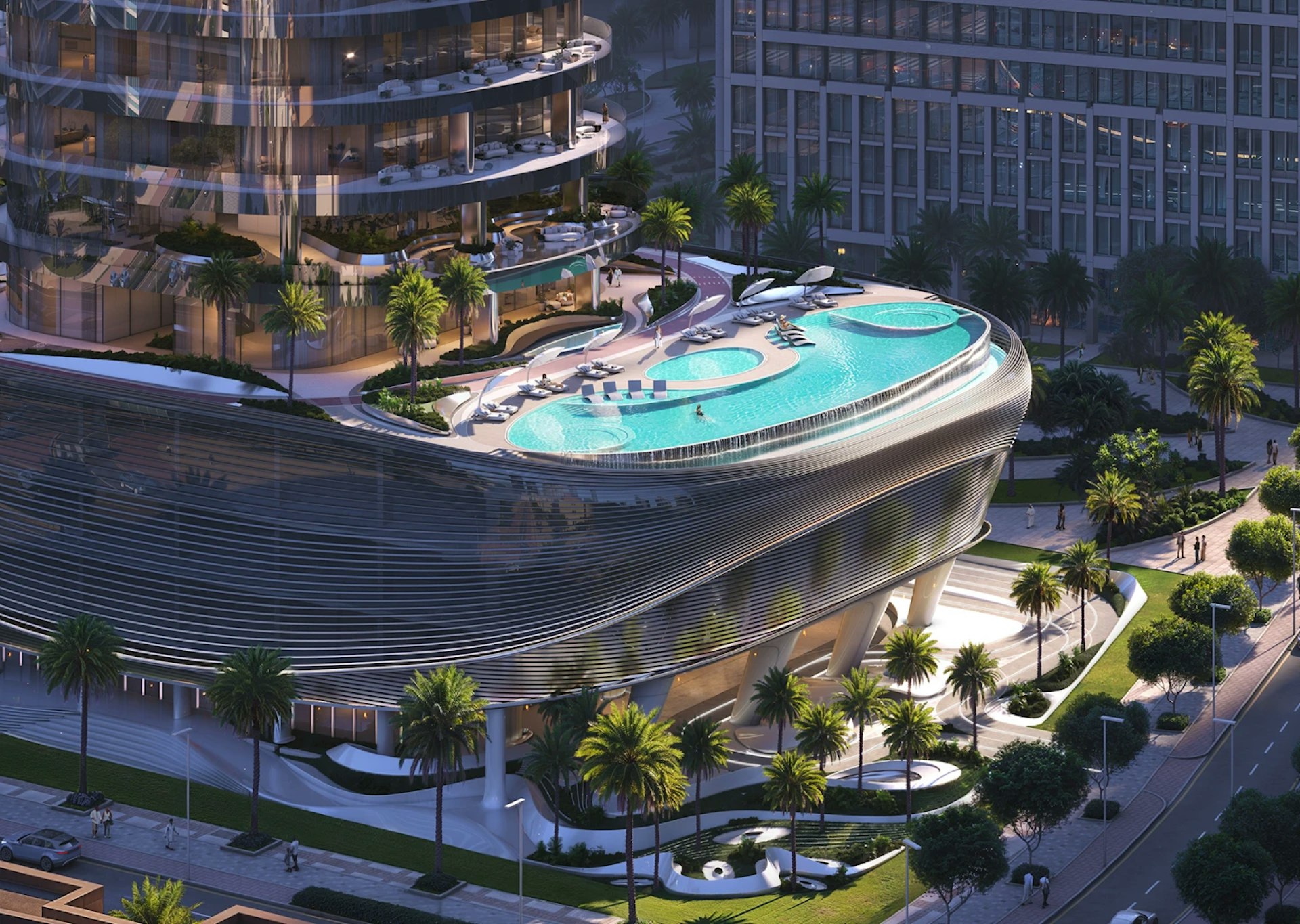 Binghatti Skyblade — amenities