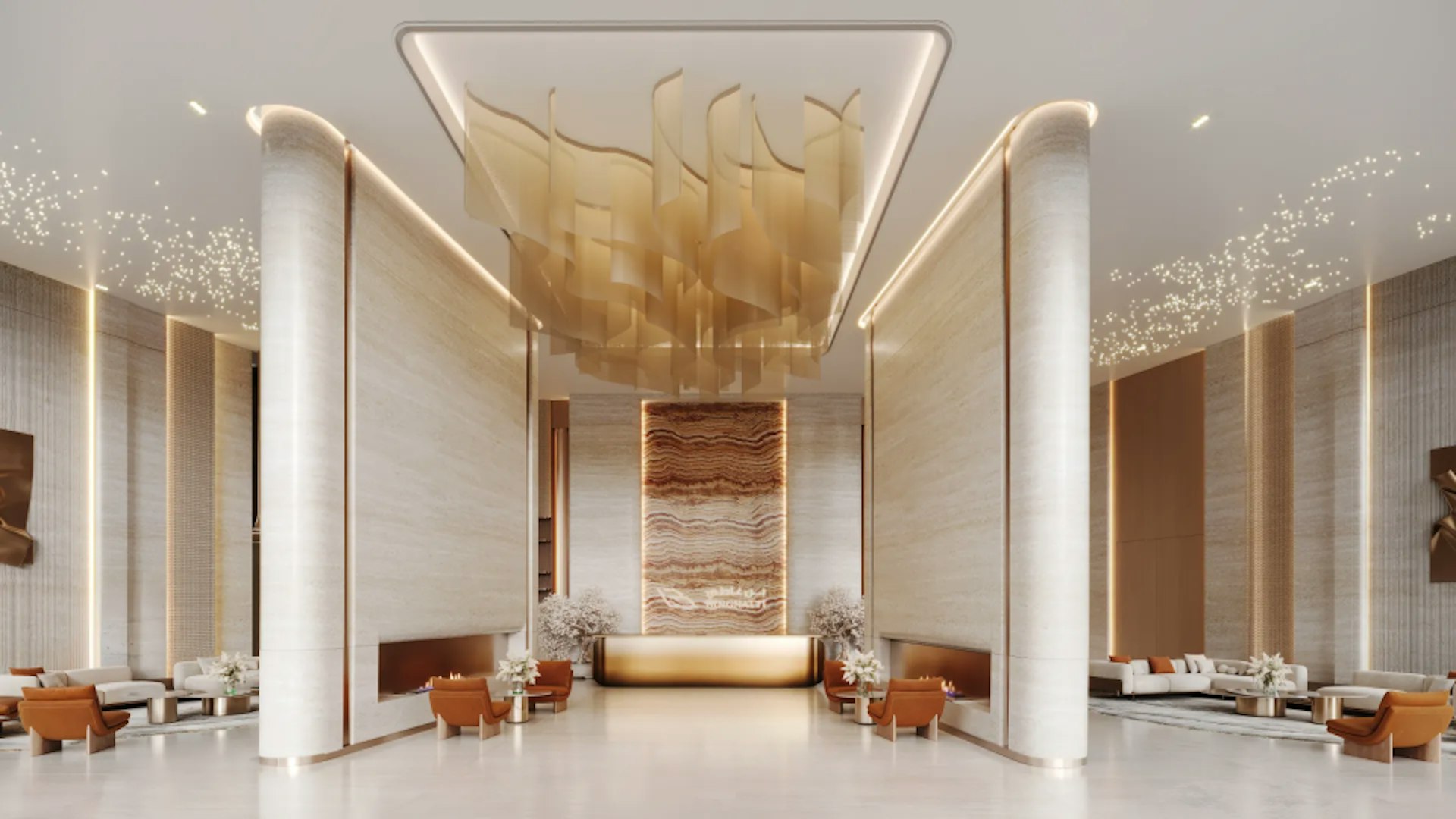 Binghatti Skyflame — lobby