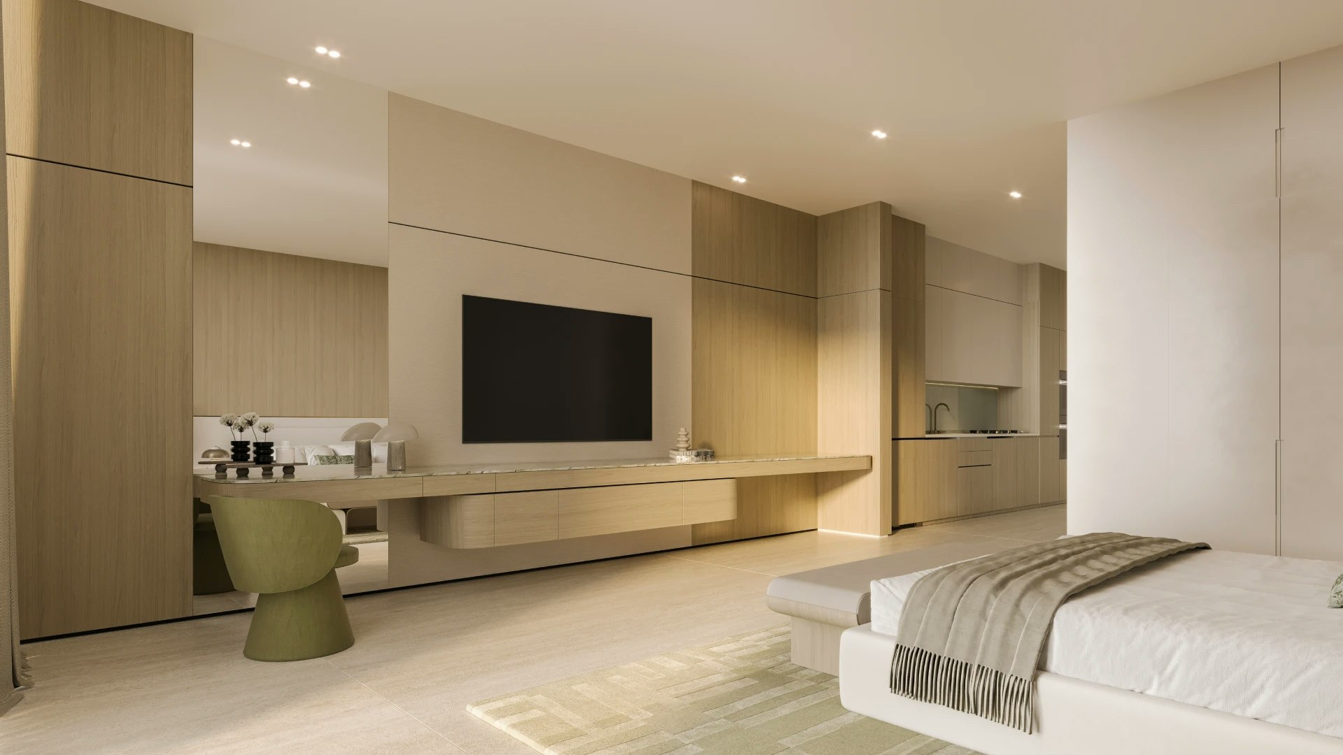 Binghatti SkyTerraces — bedroom
