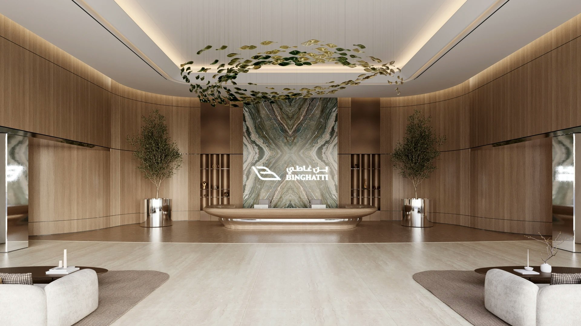 Binghatti SkyTerraces — lobby